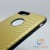    Apple iPhone 7 Plus / 8 Plus - Gold Carbon Fiber Case with Kickstand